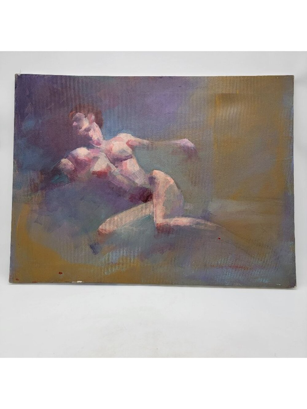 Original Abstract Nude Painting By Alex Hook Krioutchkov 2015